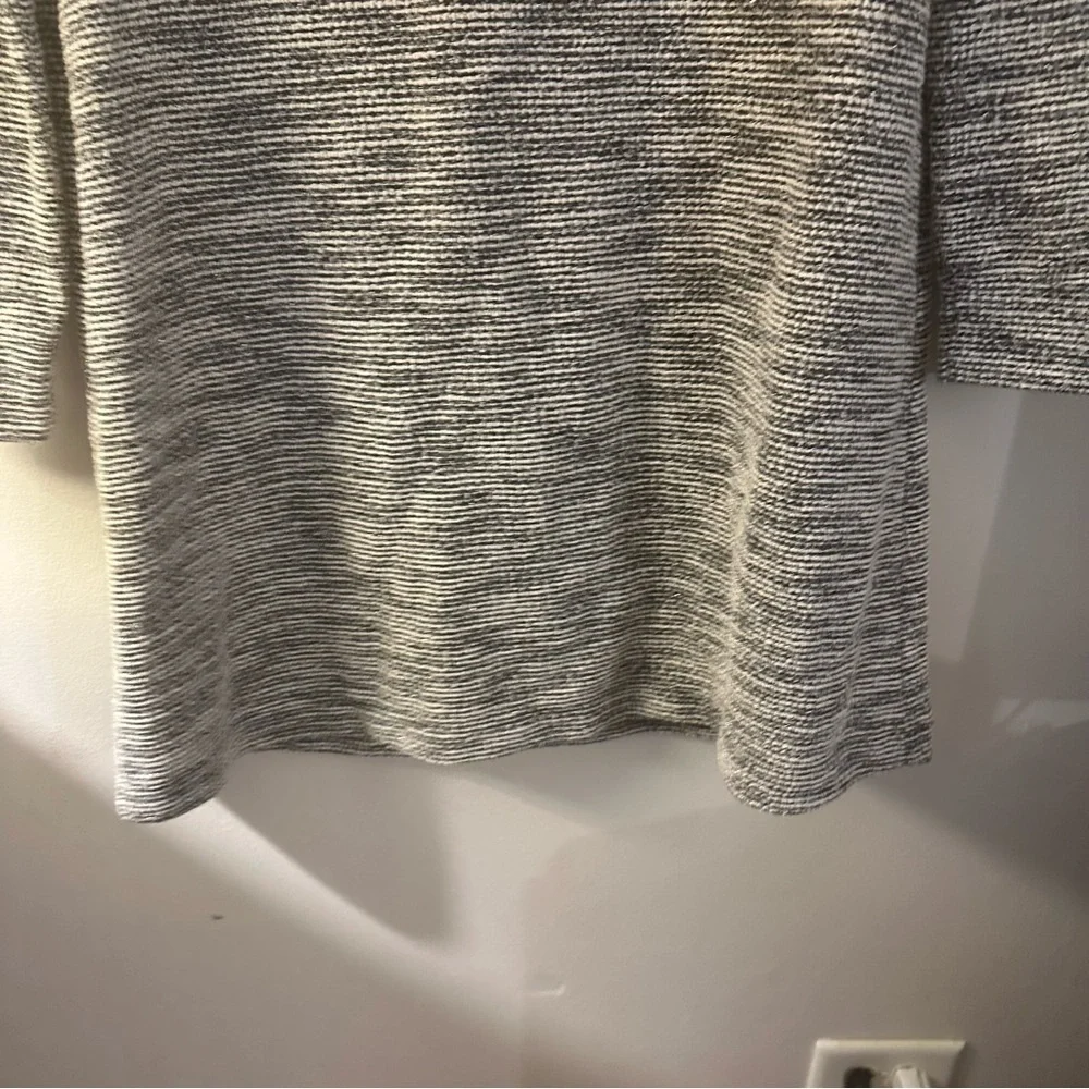 Loft Lou & Grey Small Shimmer Tweedy Dress Long Sleeve Textured